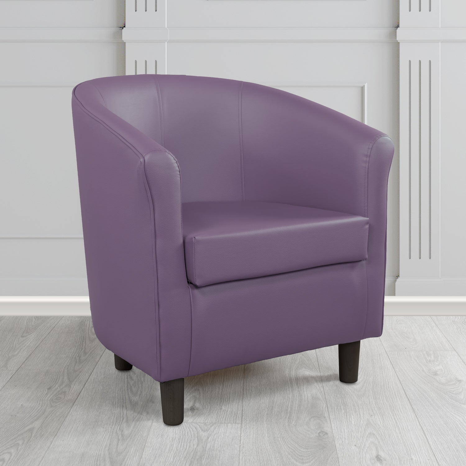 Tuscany Tub Chair in Memphis Antimicrobial Crib 5 Contract Faux Leather