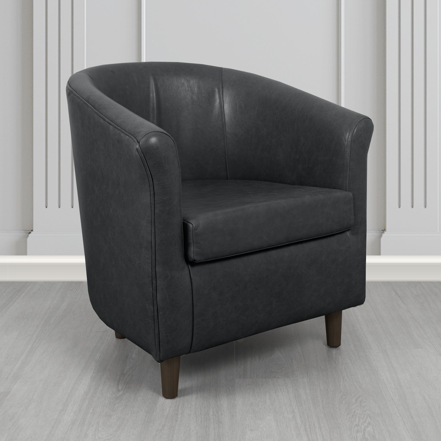 Tuscany Tub Chair in Crib 5 Old English Genuine Leather