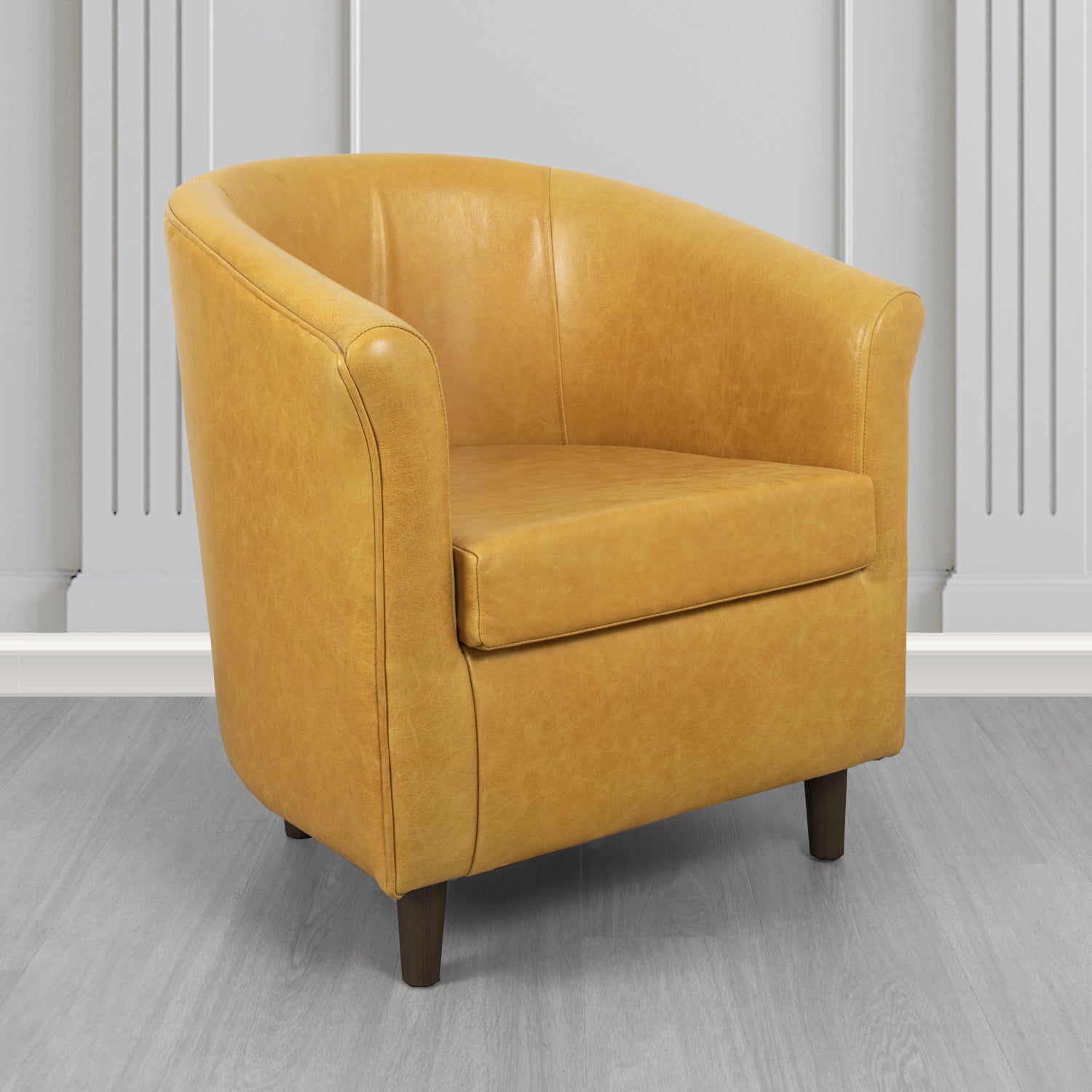 Tuscany Tub Chair in Crib 5 Old English Genuine Leather