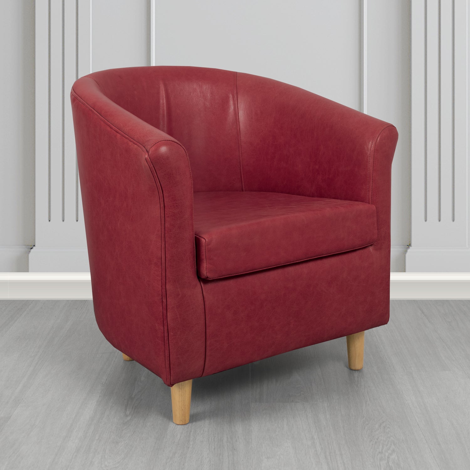 Tuscany Tub Chair in Crib 5 Old English Genuine Leather