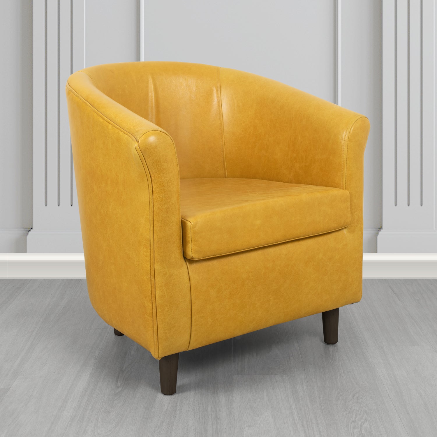 Tuscany Tub Chair in Crib 5 Old English Genuine Leather