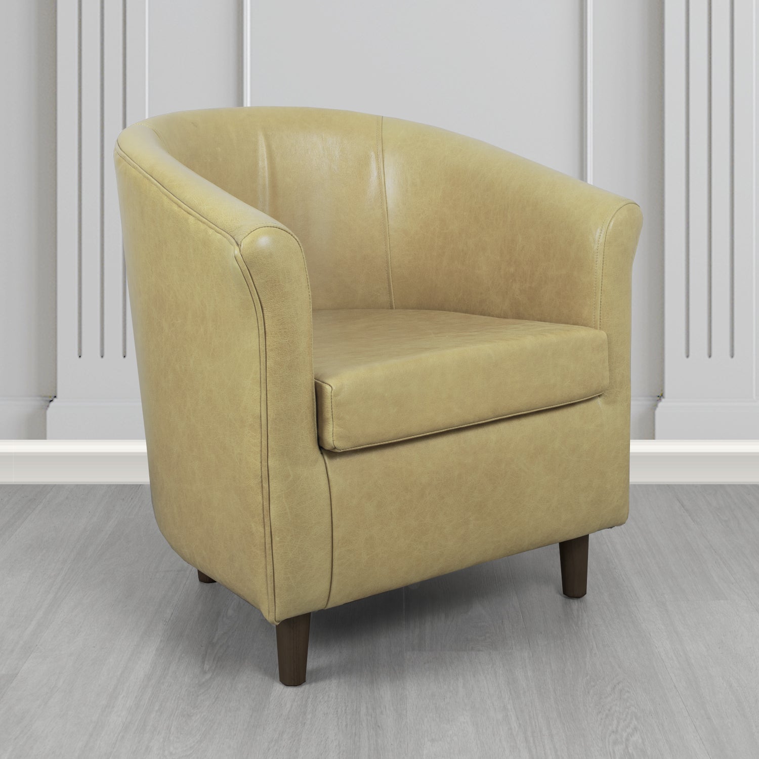 Tuscany Tub Chair in Crib 5 Old English Genuine Leather