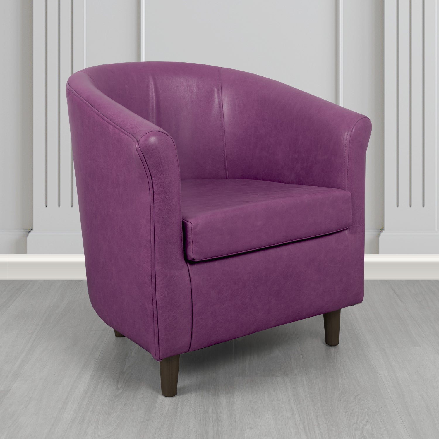 Tuscany Tub Chair in Crib 5 Old English Genuine Leather