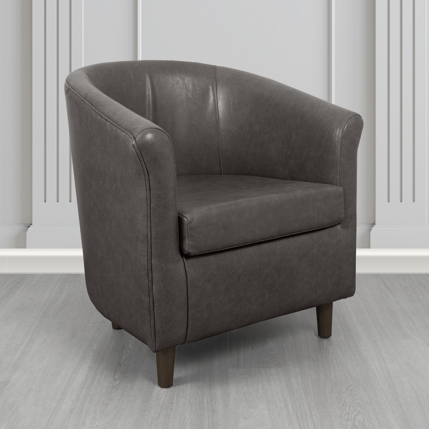 Tuscany Tub Chair in Crib 5 Old English Genuine Leather