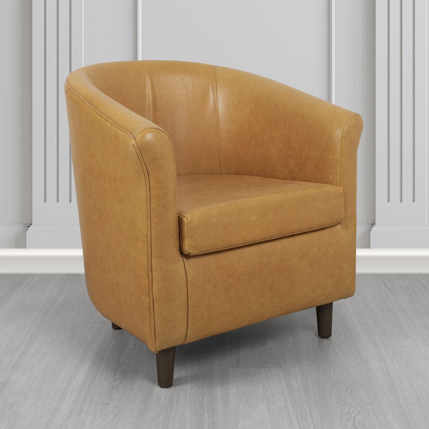 Tuscany Tub Chair in Crib 5 Old English Genuine Leather