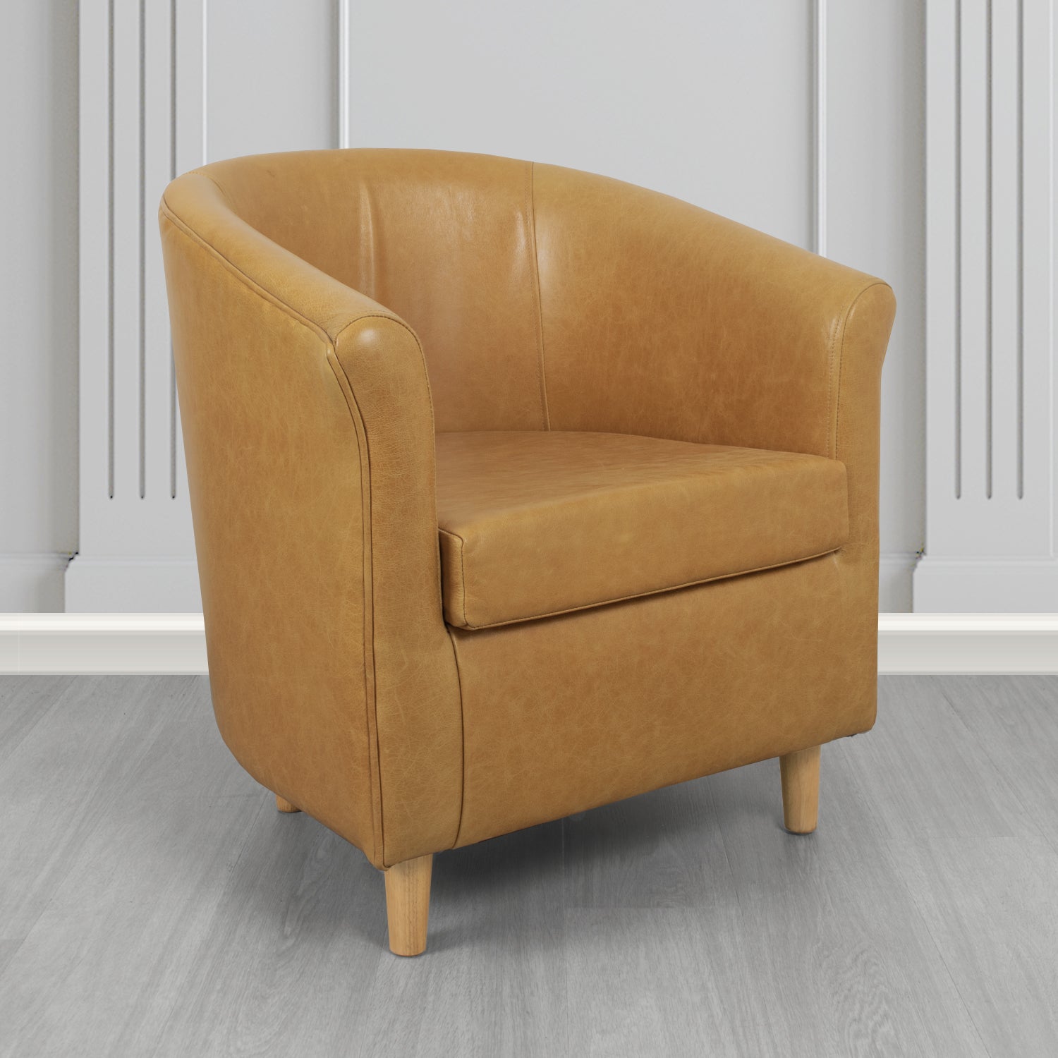 Tuscany Tub Chair in Crib 5 Old English Genuine Leather
