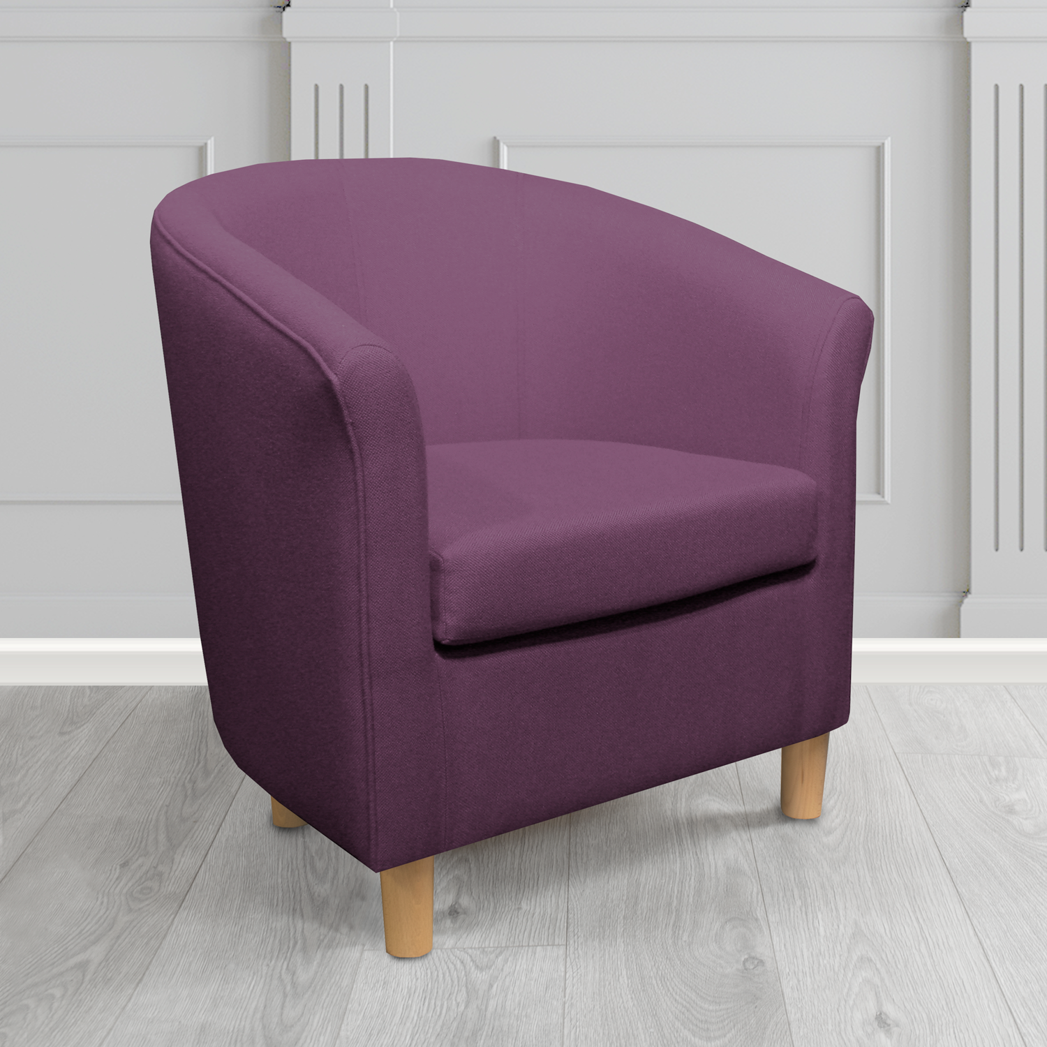 Tuscany Tub Chair in Camira Mainline Plus Crib 5 Fabric