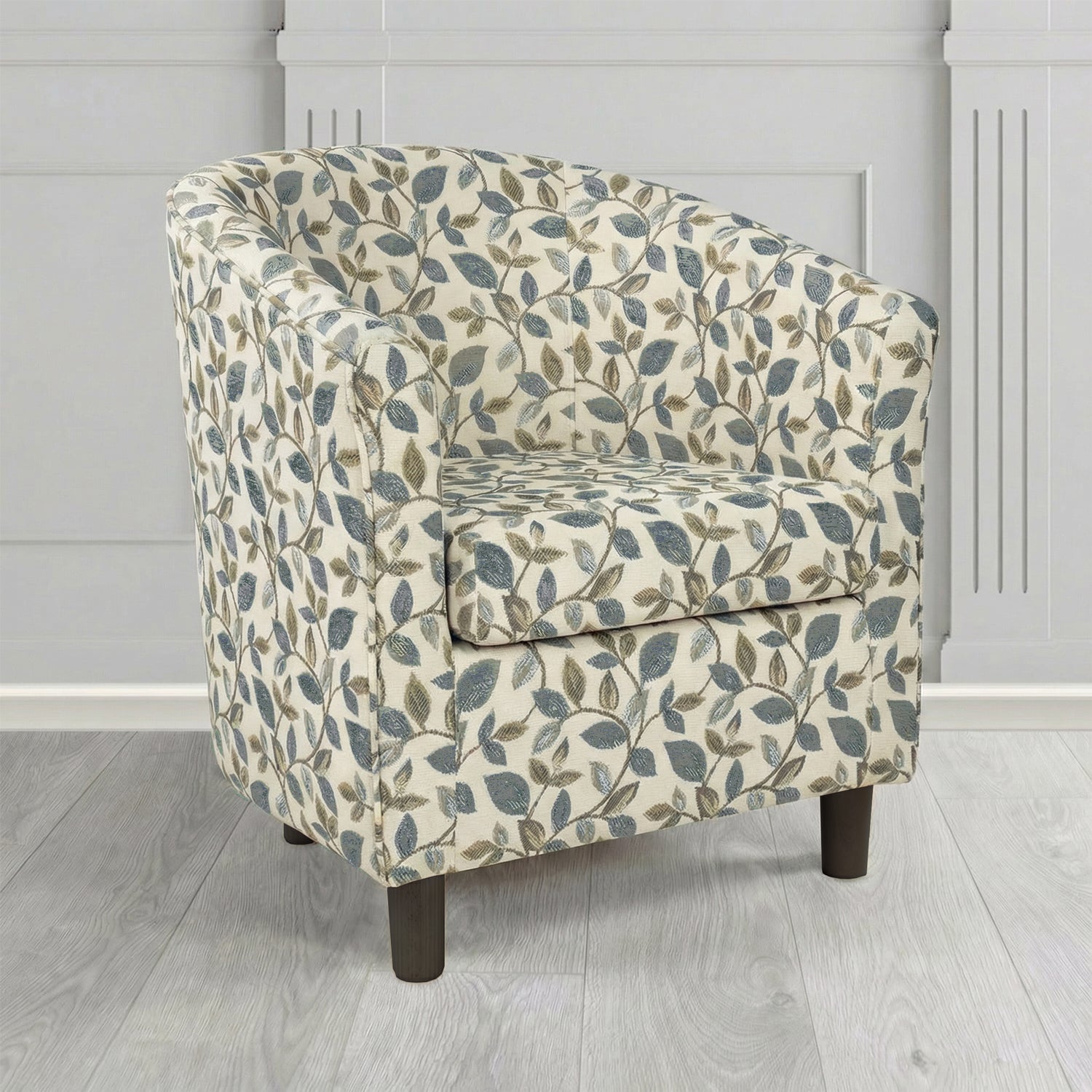 Tuscany Tub Chair in Porter and Stone Vercelli Floral Fabric