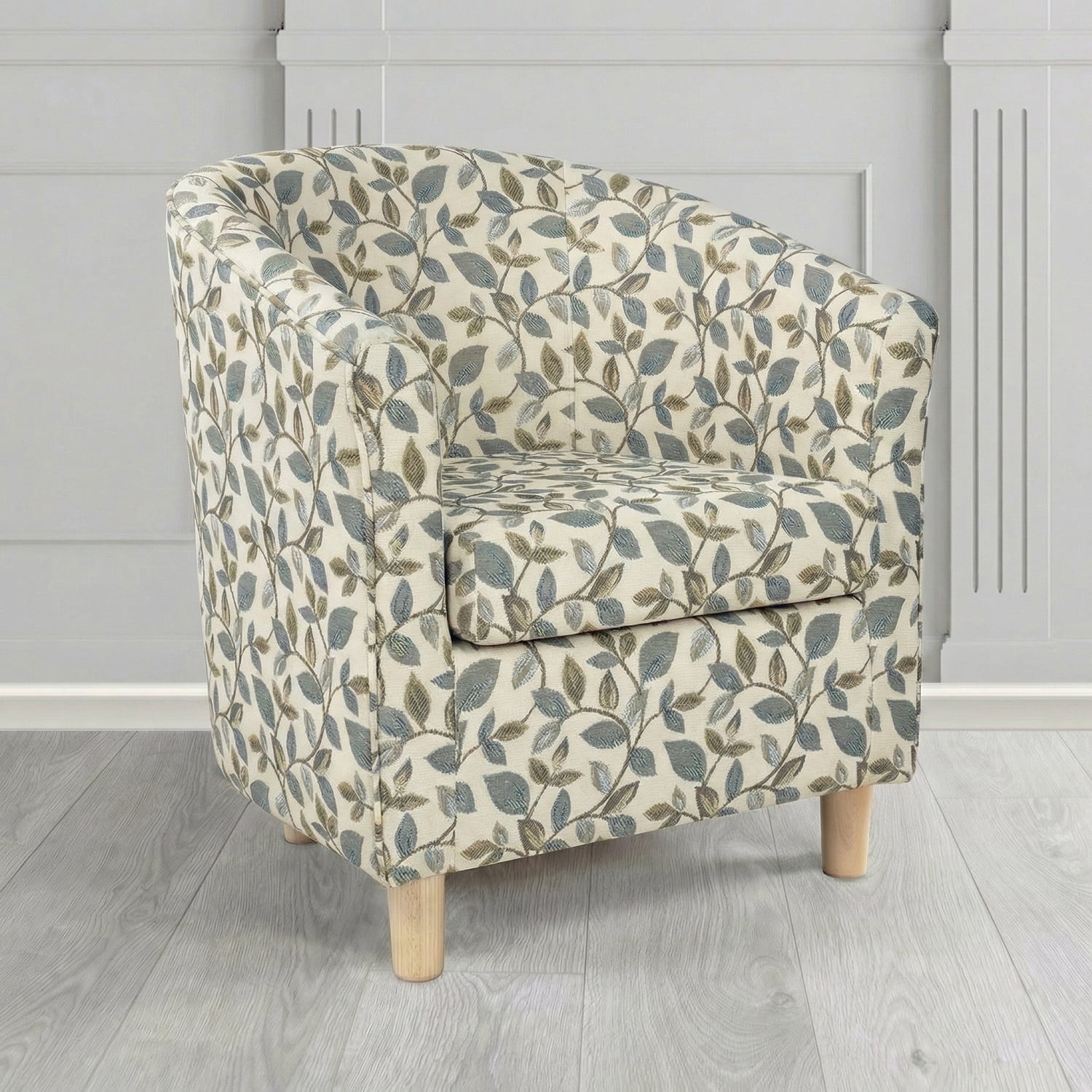 Tuscany Tub Chair in Porter and Stone Vercelli Floral Fabric