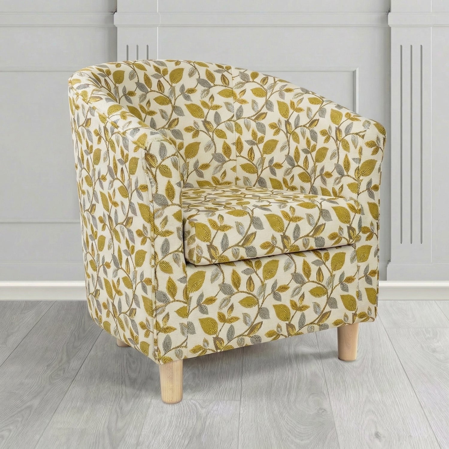 Tuscany Tub Chair in Porter and Stone Vercelli Floral Fabric