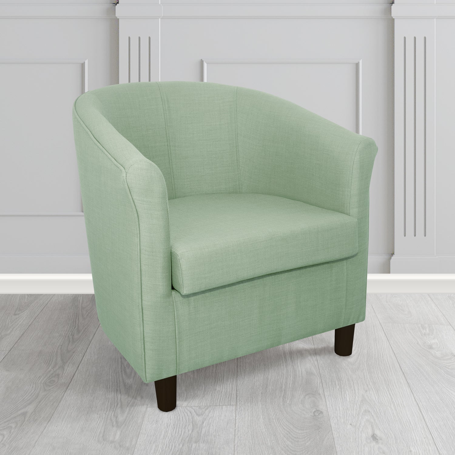 Tuscany Tub Chair in Romo Osumi Plain Cotton Blend Crib 5 Fabric