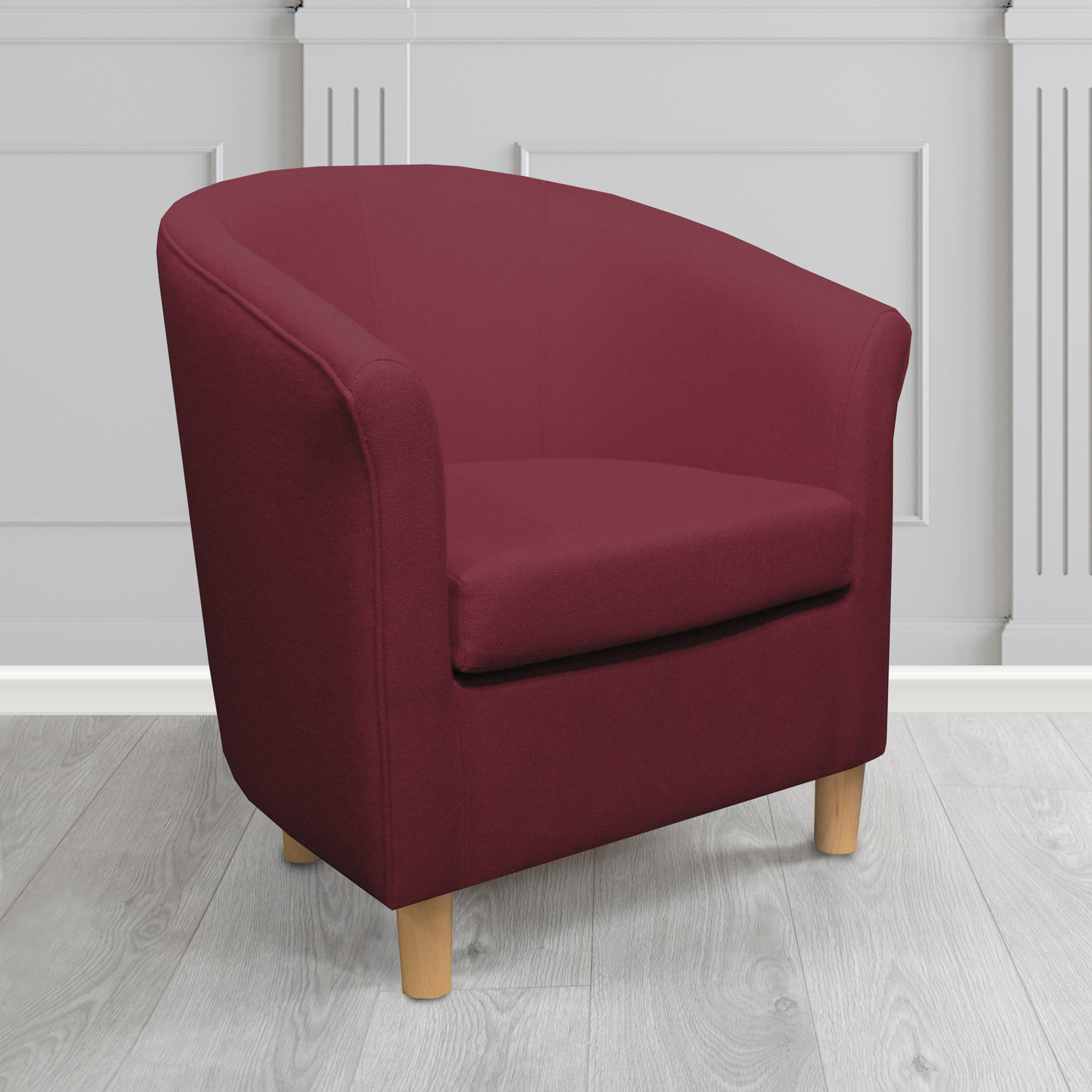 Tuscany Tub Chair in Camira Mainline Plus Crib 5 Fabric