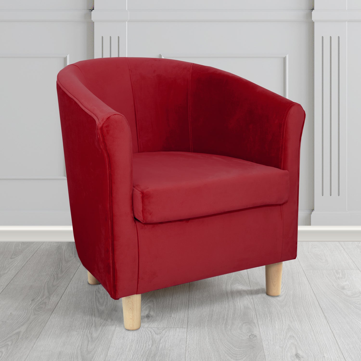 Tuscany Tub Chair in Sapore Velvet Fabric