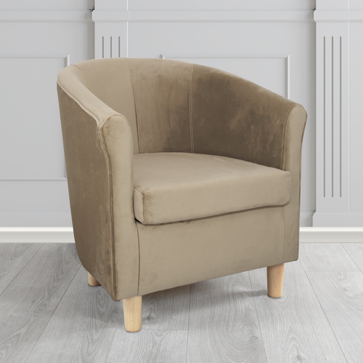 Tuscany Tub Chair in Sapore Velvet Fabric
