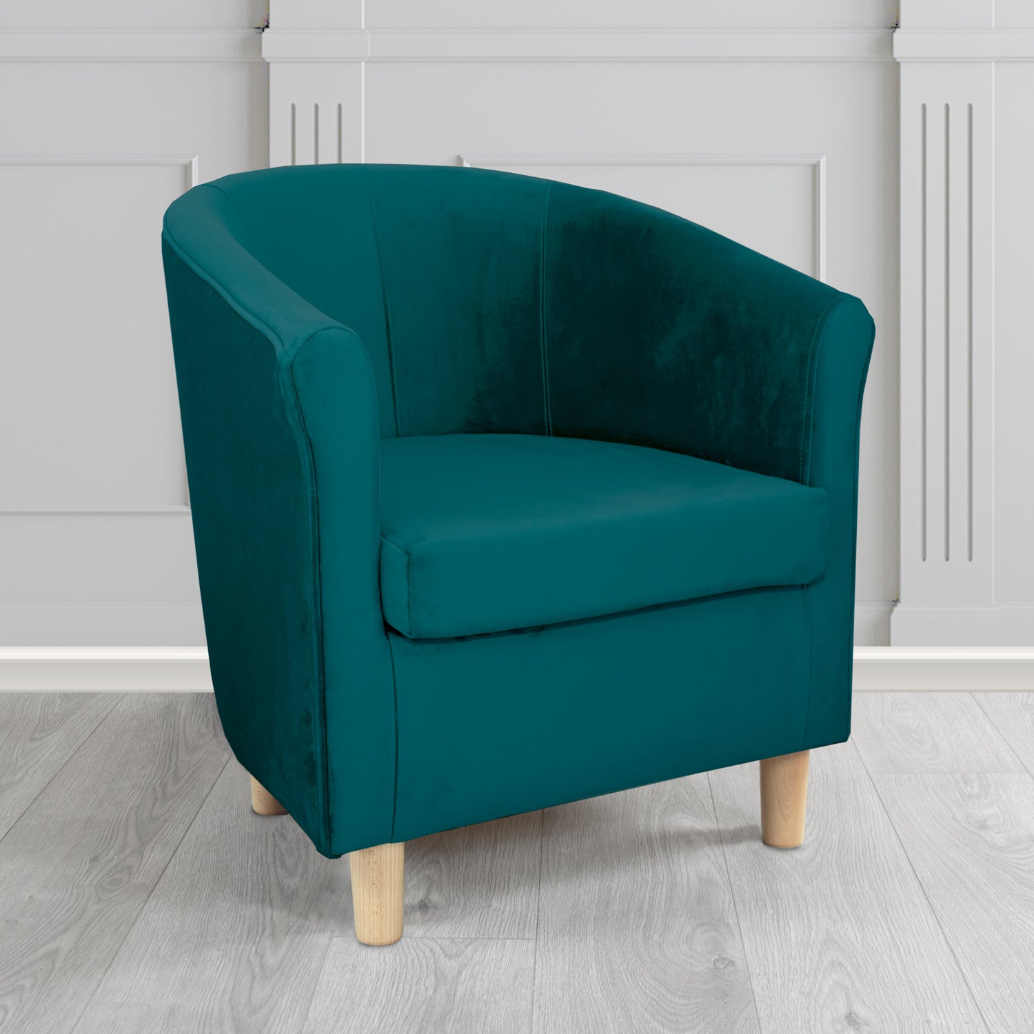 Tuscany Tub Chair in Sapore Velvet Fabric