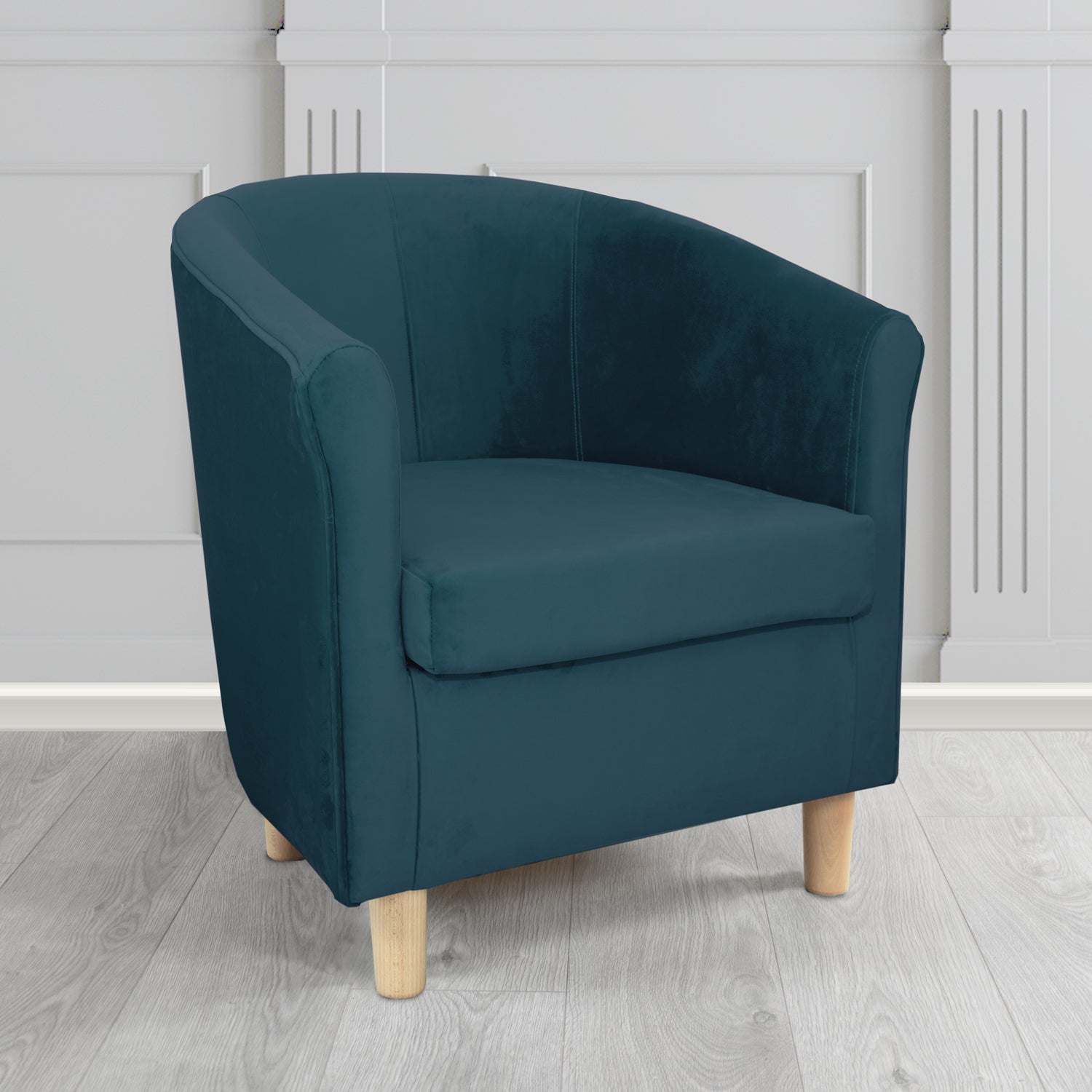 Tuscany Tub Chair in Sapore Velvet Fabric