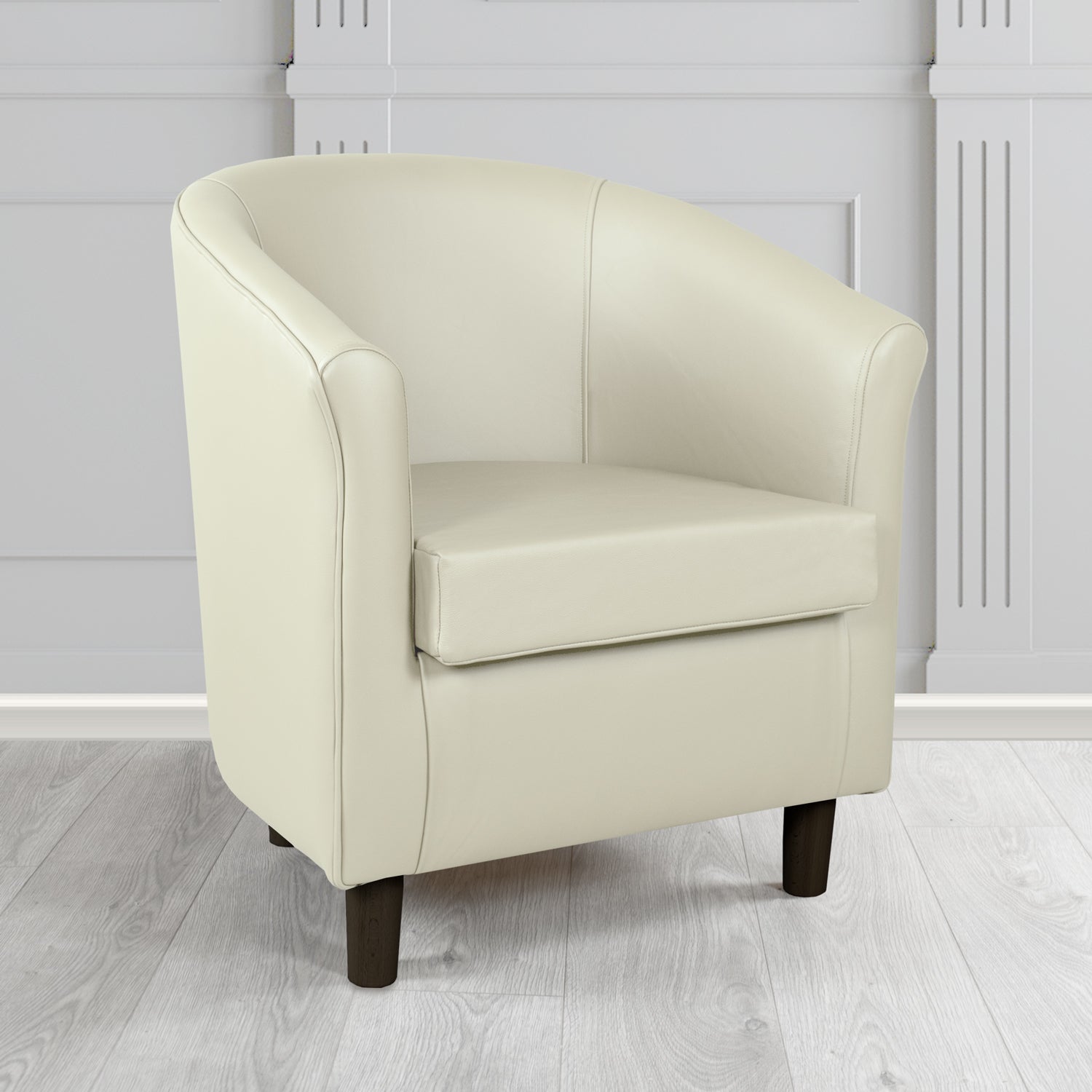Tuscany Tub Chair in Crest Leather Shelly Crib 5 Genuine Leather