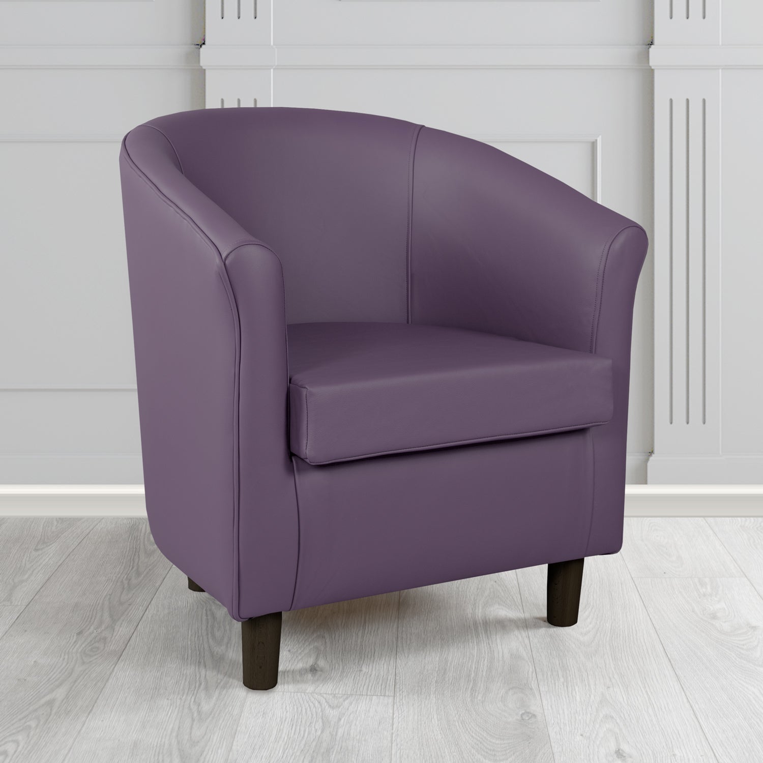 Tuscany Tub Chair in Crest Leather Shelly Crib 5 Genuine Leather