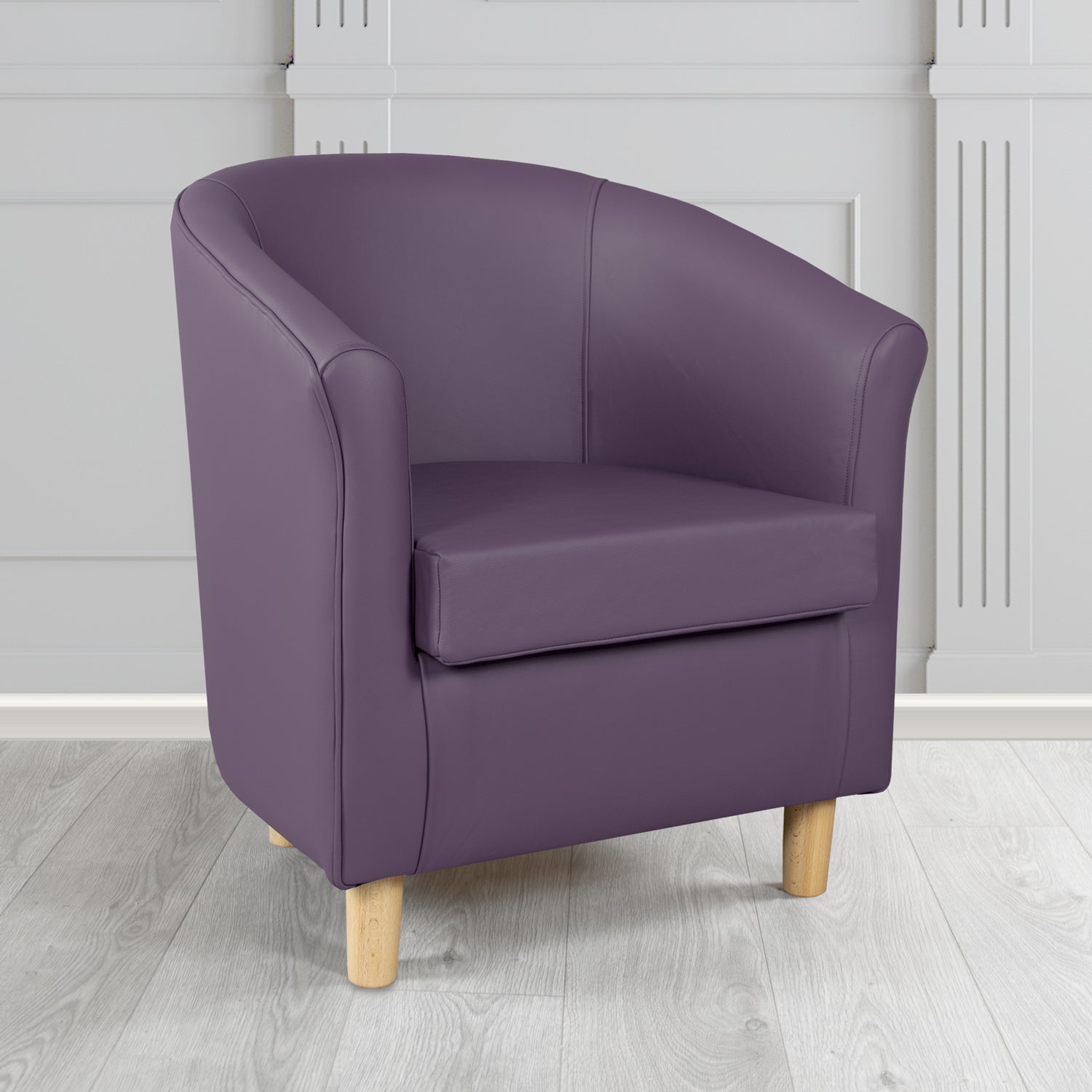 Tuscany Tub Chair in Crest Leather Shelly Crib 5 Genuine Leather