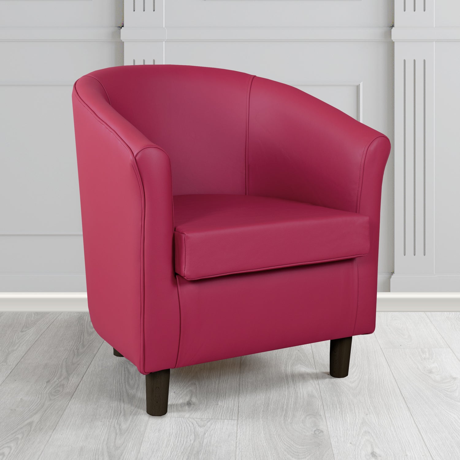 Tuscany Tub Chair in Crest Leather Shelly Crib 5 Genuine Leather