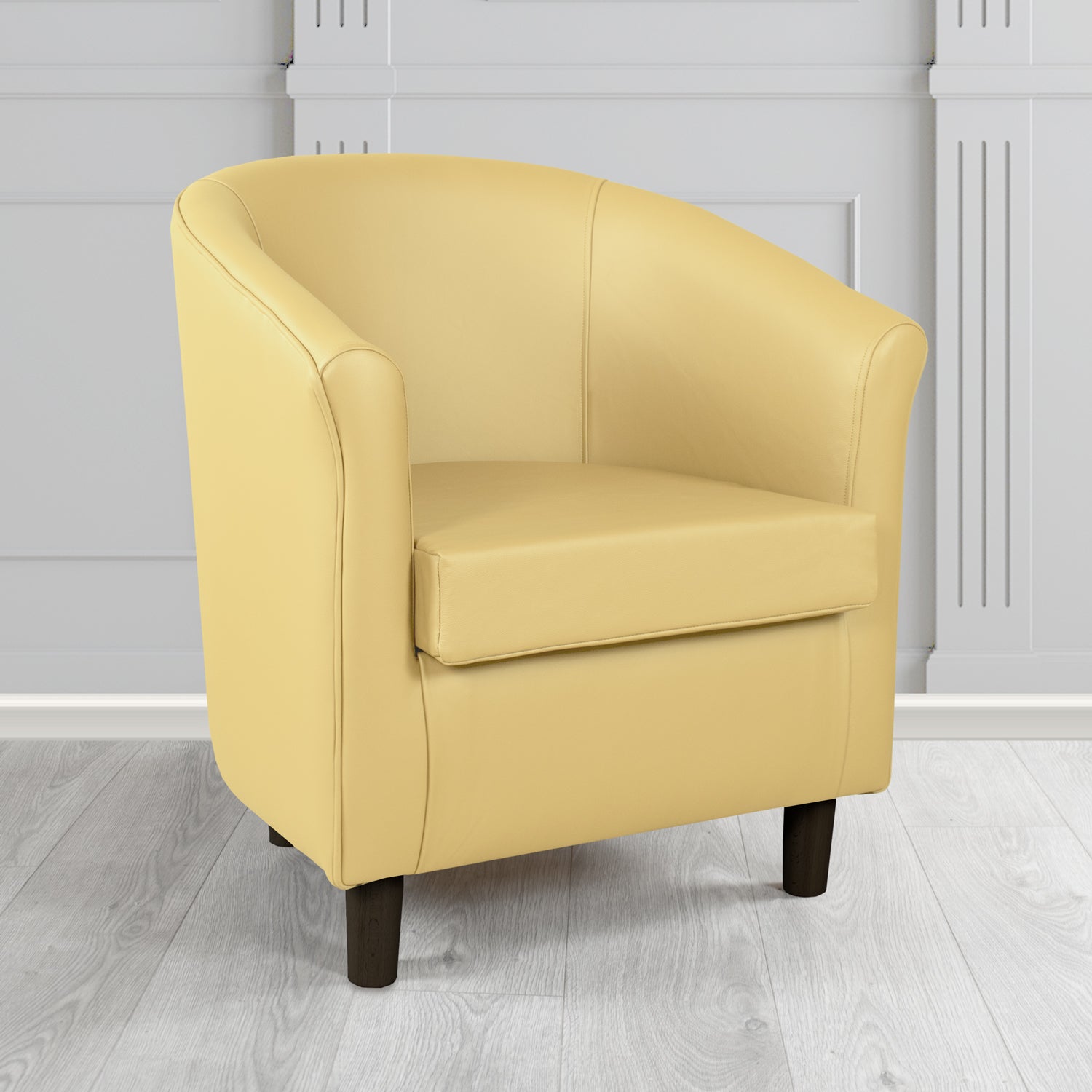 Tuscany Tub Chair in Crest Leather Shelly Crib 5 Genuine Leather