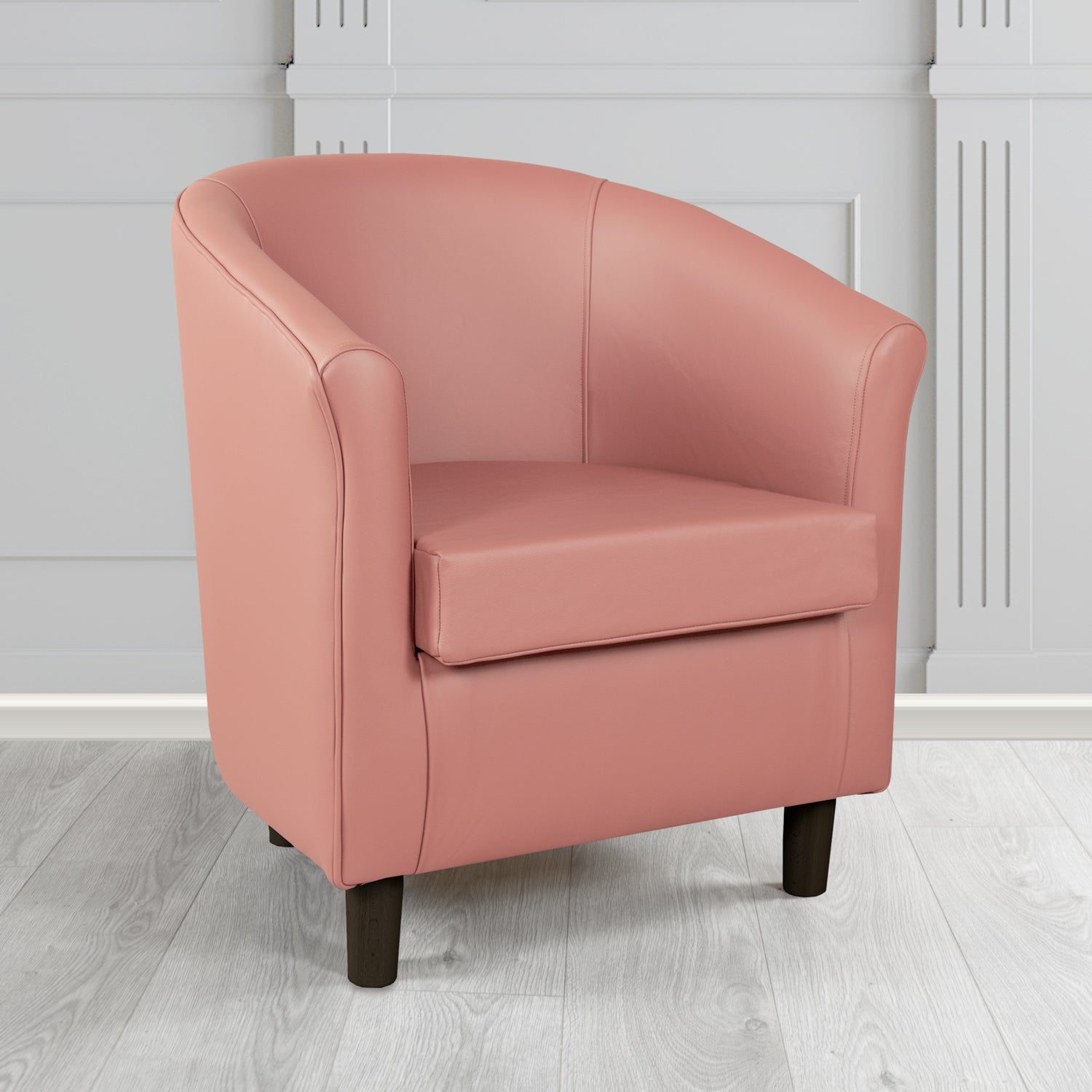 Tuscany Tub Chair in Crest Leather Shelly Crib 5 Genuine Leather