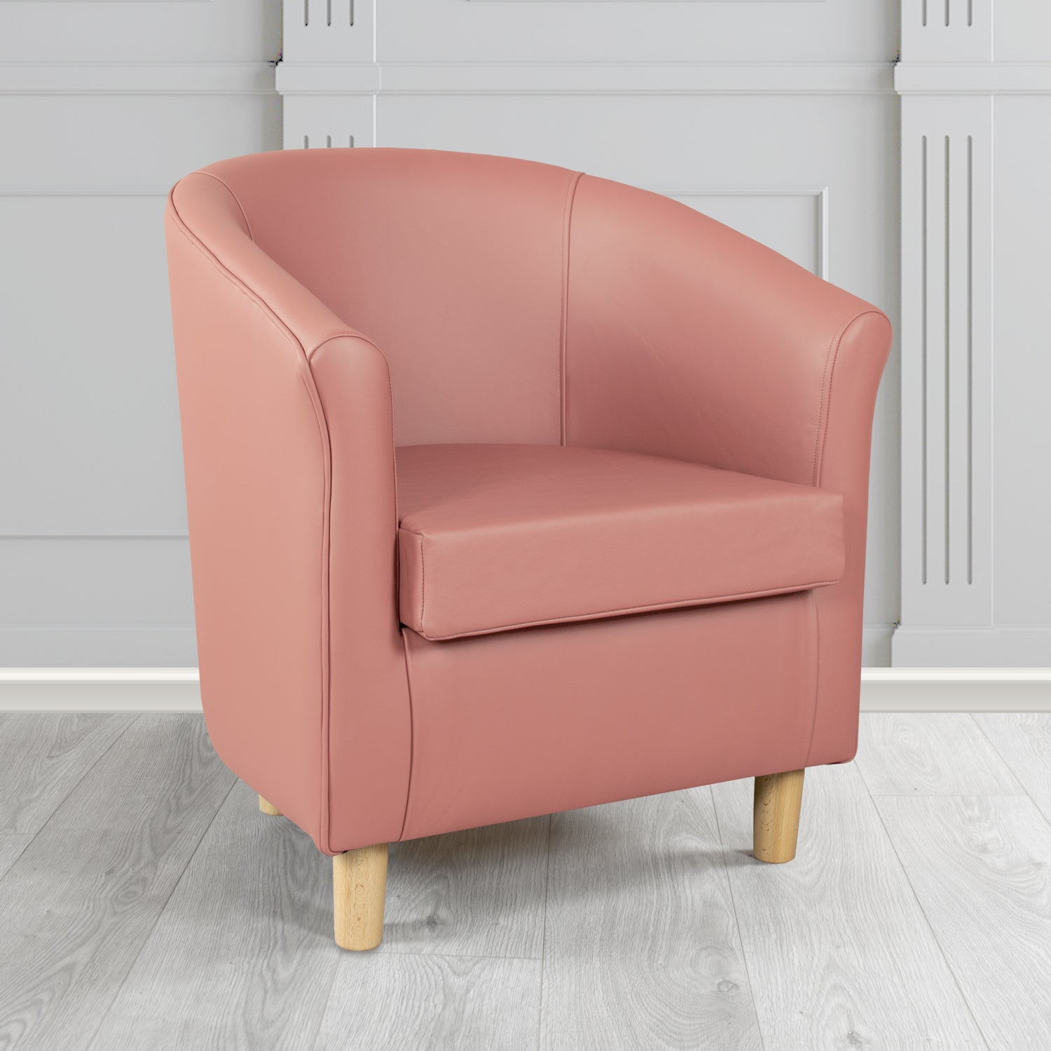 Tuscany Tub Chair in Crest Leather Shelly Crib 5 Genuine Leather