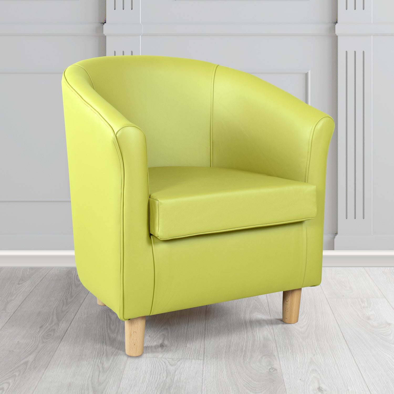 Tuscany Tub Chair in Crest Leather Shelly Crib 5 Genuine Leather