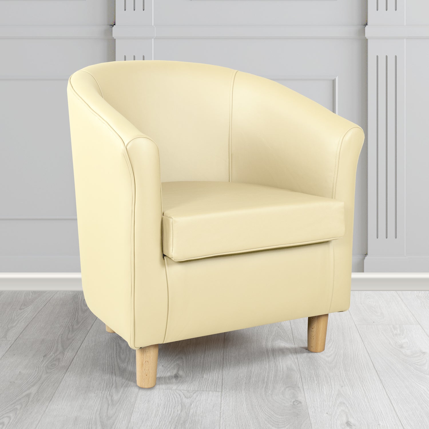 Tuscany Tub Chair in Crest Leather Shelly Crib 5 Genuine Leather