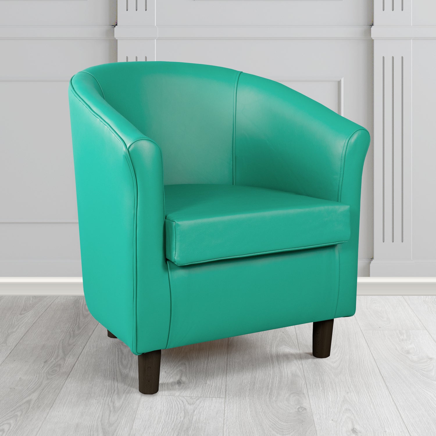 Tuscany Tub Chair in Crest Leather Shelly Crib 5 Genuine Leather