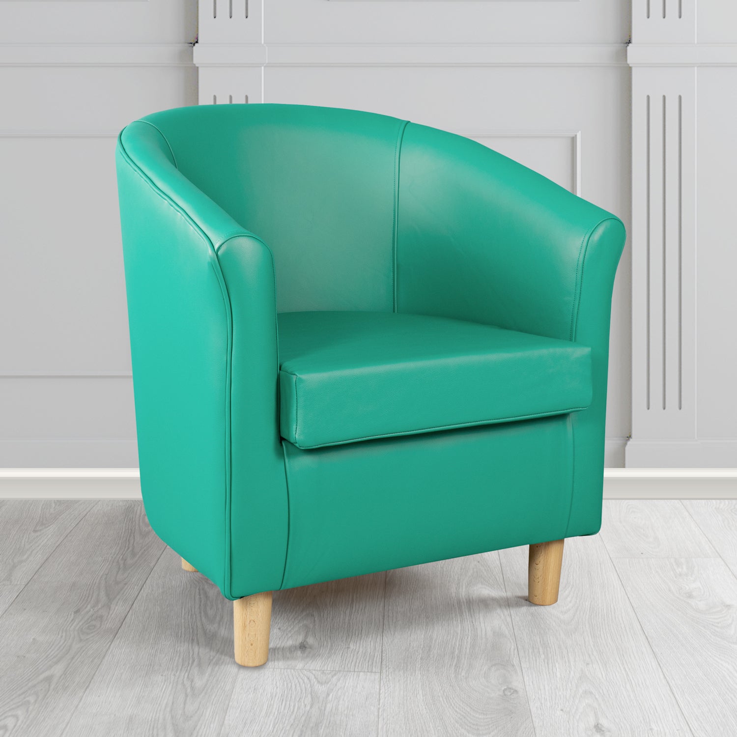 Tuscany Tub Chair in Crest Leather Shelly Crib 5 Genuine Leather