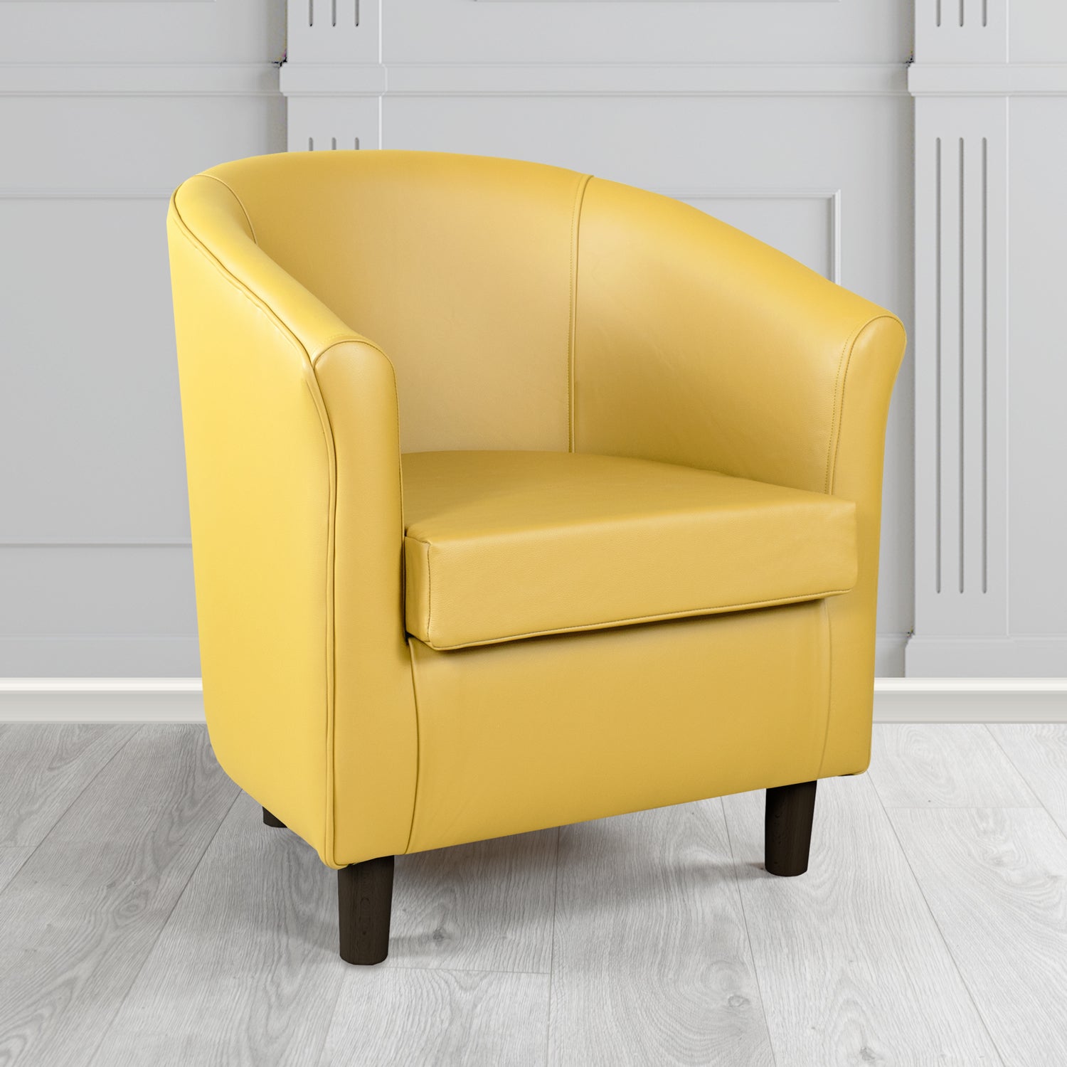 Tuscany Tub Chair in Crest Leather Shelly Crib 5 Genuine Leather