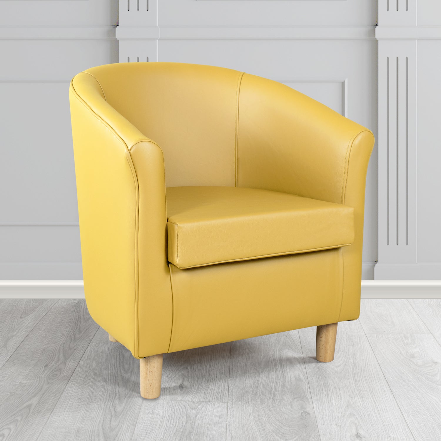 Tuscany Tub Chair in Crest Leather Shelly Crib 5 Genuine Leather