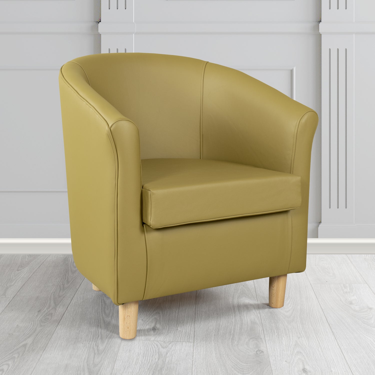 Tuscany Tub Chair in Crest Leather Shelly Crib 5 Genuine Leather