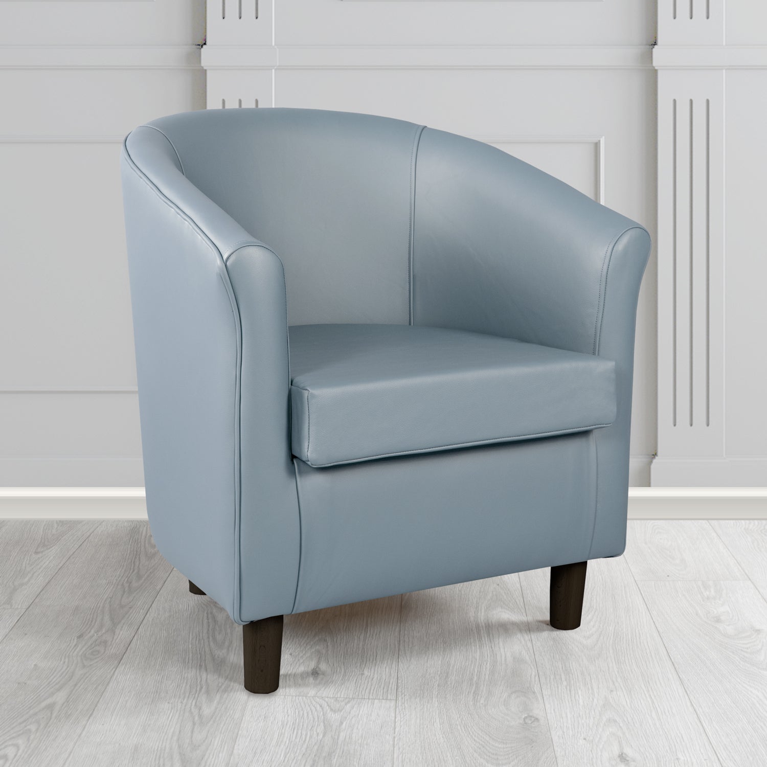 Tuscany Tub Chair in Crest Leather Shelly Crib 5 Genuine Leather