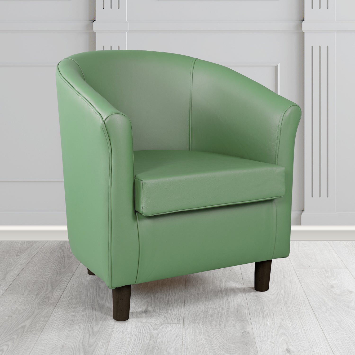 Tuscany Tub Chair in Crest Leather Shelly Crib 5 Genuine Leather