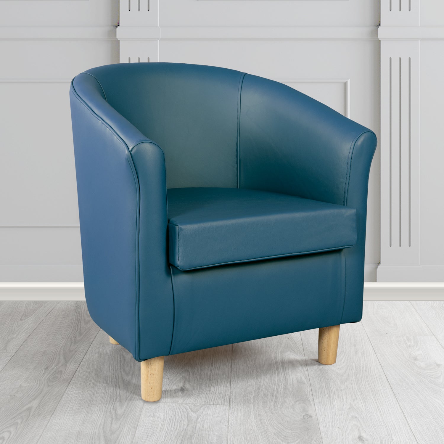 Tuscany Tub Chair in Crest Leather Shelly Crib 5 Genuine Leather