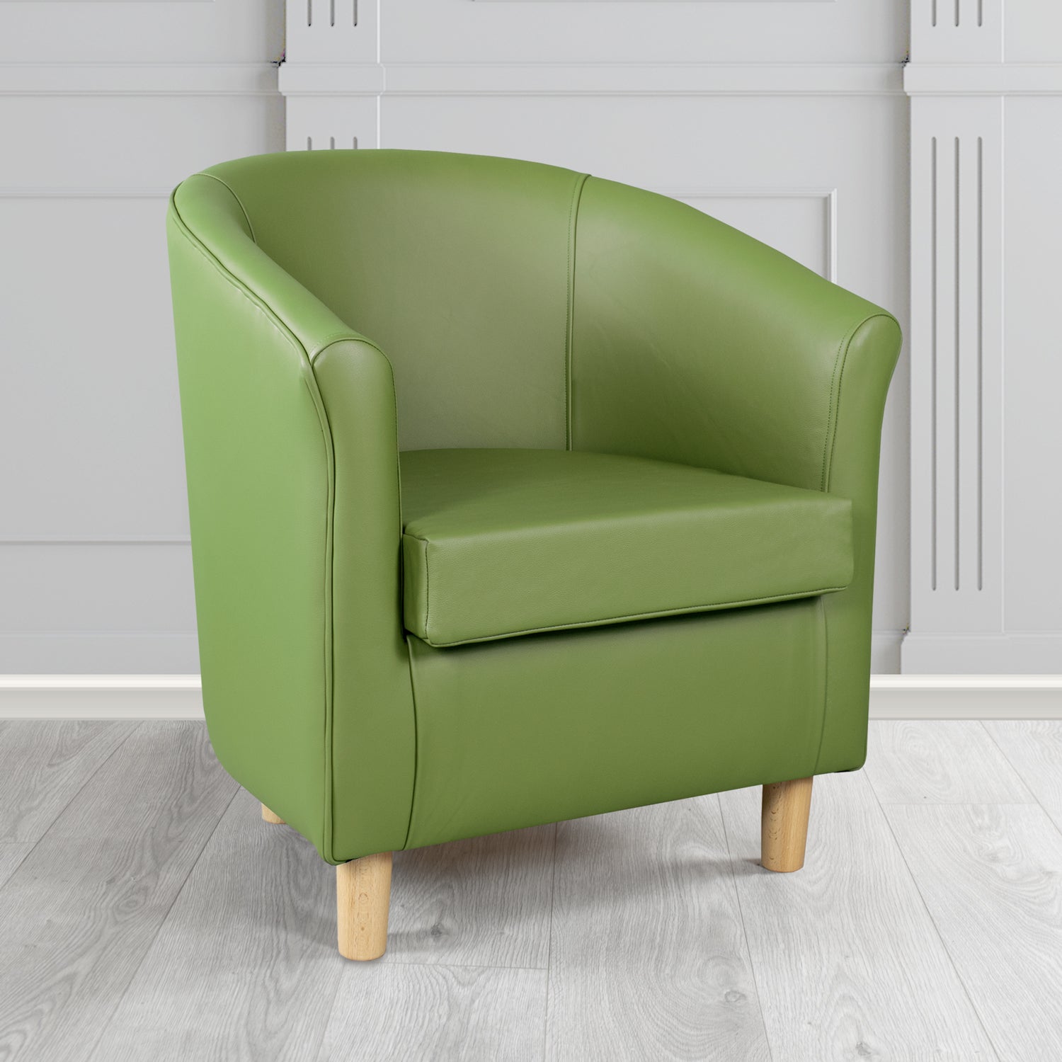Tuscany Tub Chair in Crest Leather Shelly Crib 5 Genuine Leather