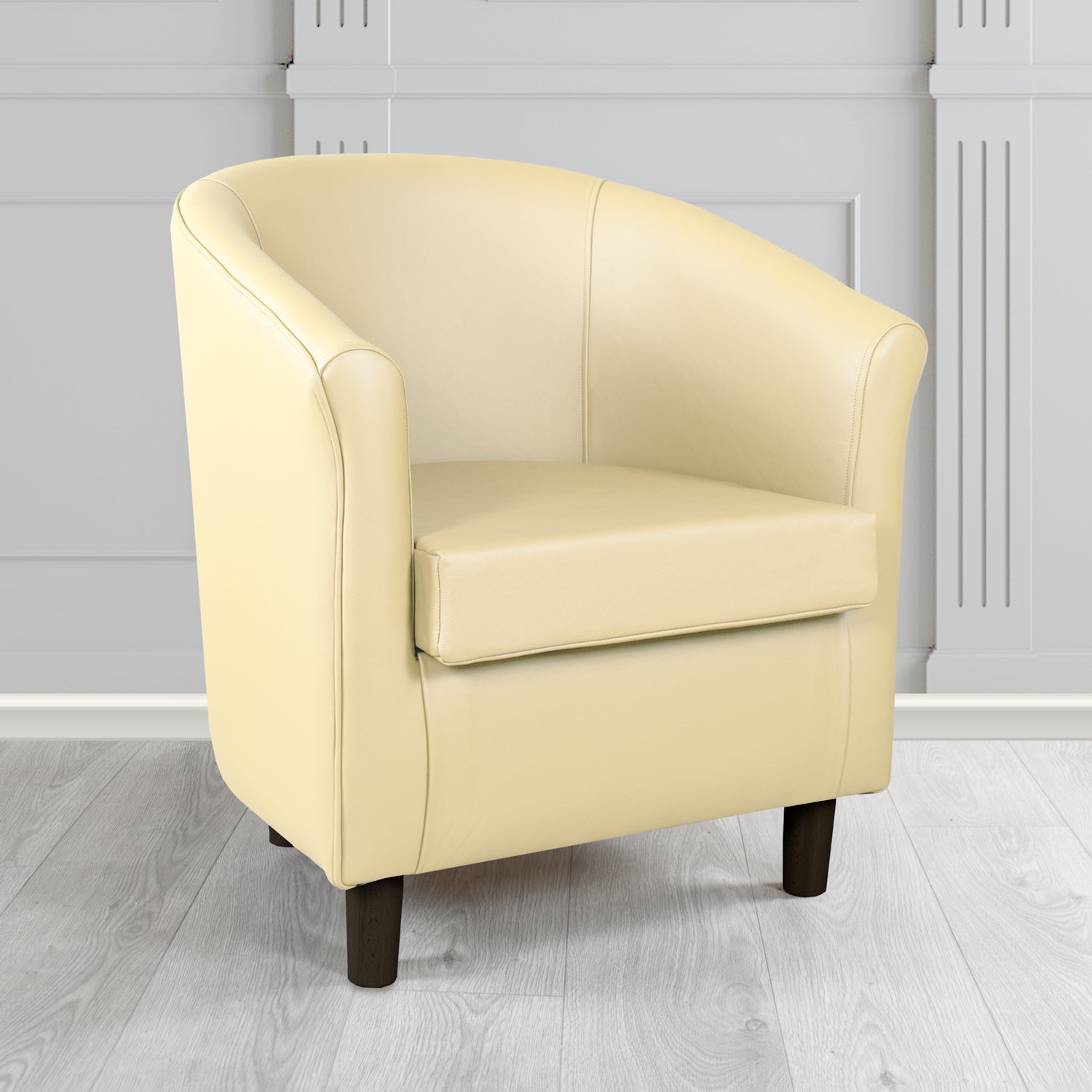 Tuscany Tub Chair in Crest Leather Shelly Crib 5 Genuine Leather