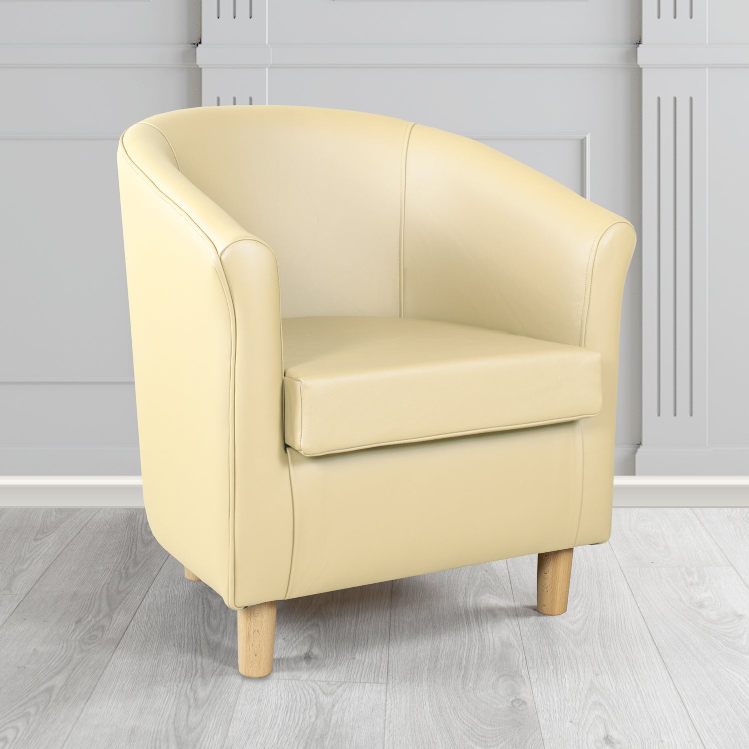 Tuscany Tub Chair in Crest Leather Shelly Crib 5 Genuine Leather