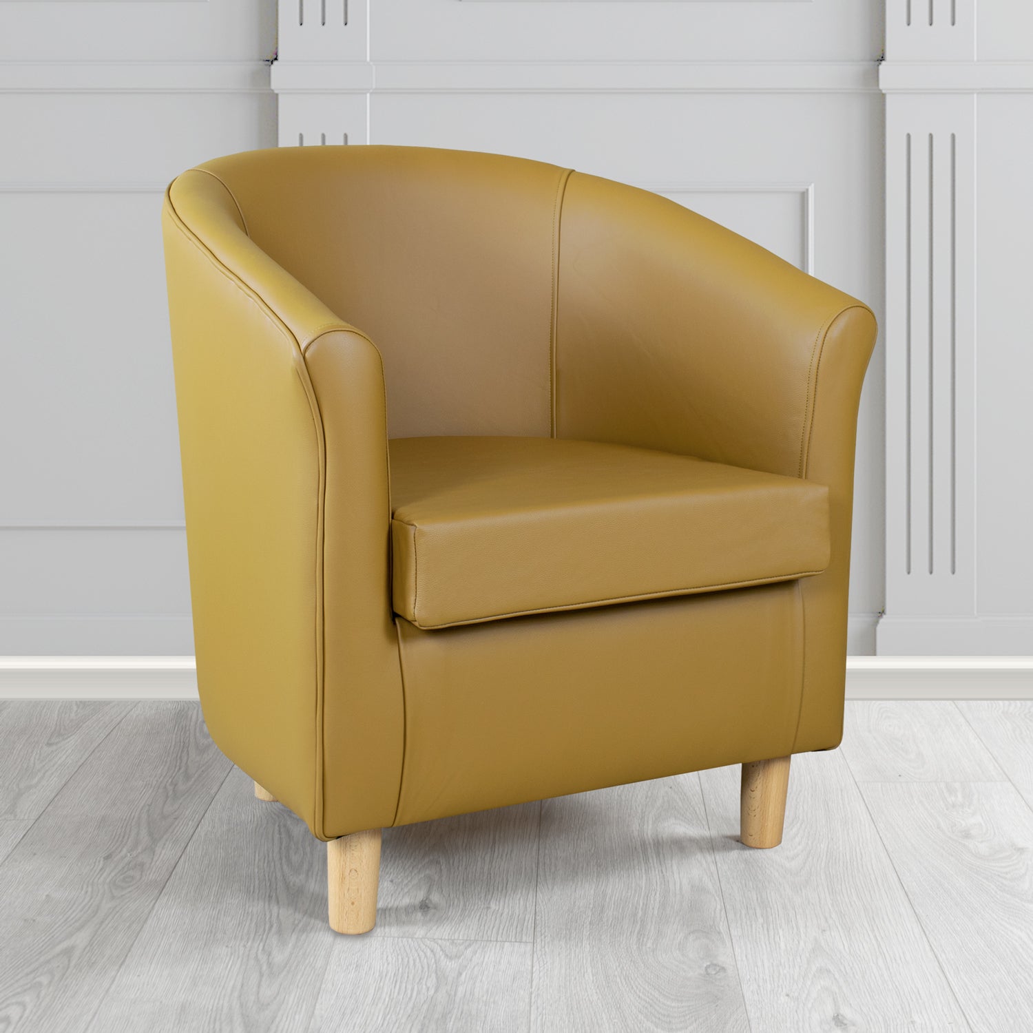 Tuscany Tub Chair in Crest Leather Shelly Crib 5 Genuine Leather