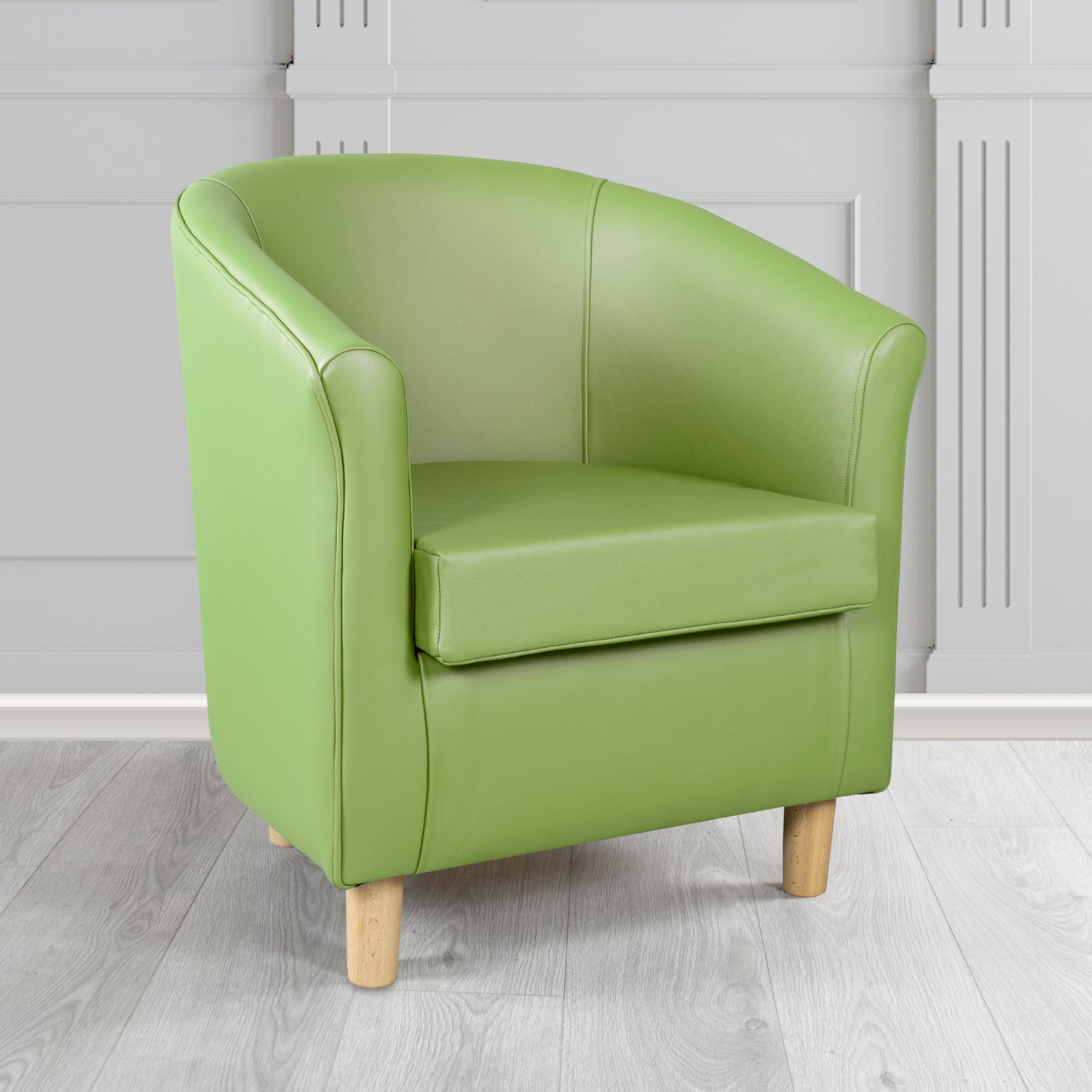 Tuscany Tub Chair in Crest Leather Shelly Crib 5 Genuine Leather