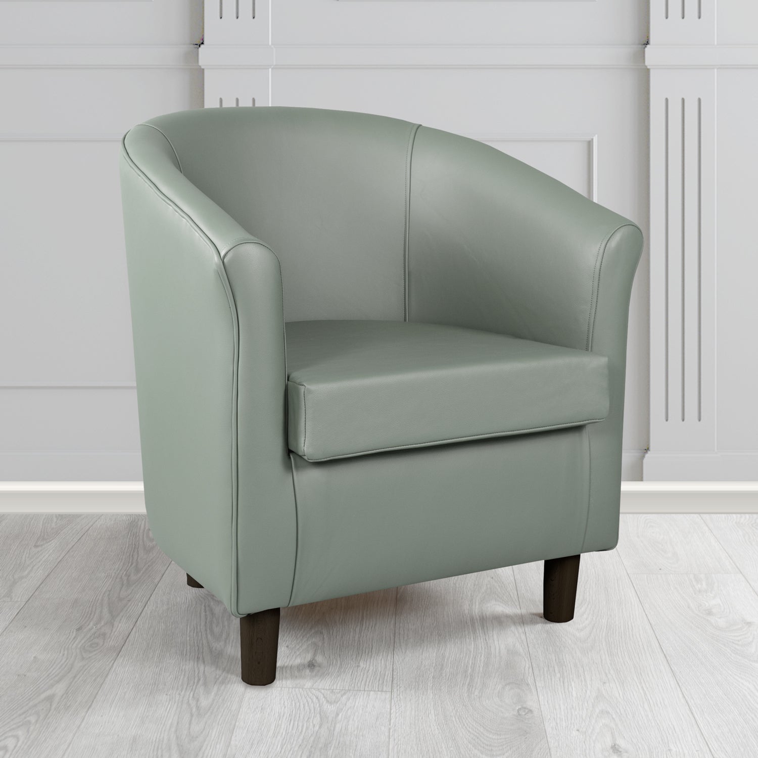 Tuscany Tub Chair in Crest Leather Shelly Crib 5 Genuine Leather