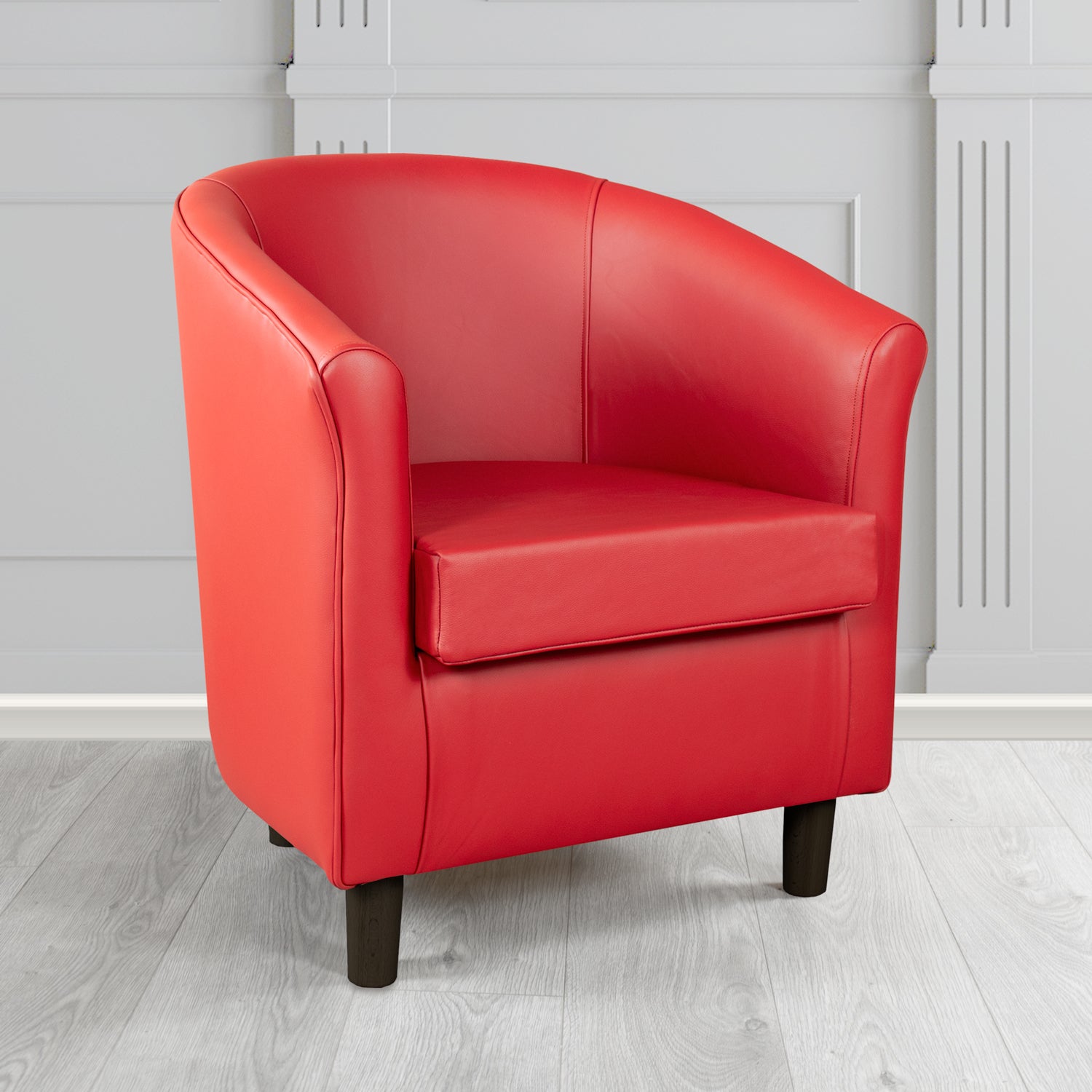 Tuscany Tub Chair in Crest Leather Shelly Crib 5 Genuine Leather