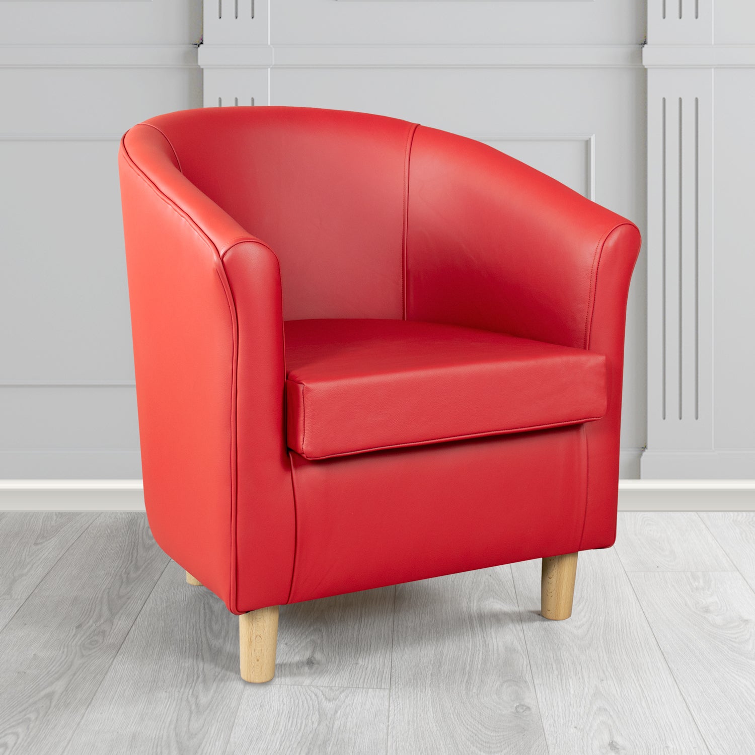 Tuscany Tub Chair in Crest Leather Shelly Crib 5 Genuine Leather