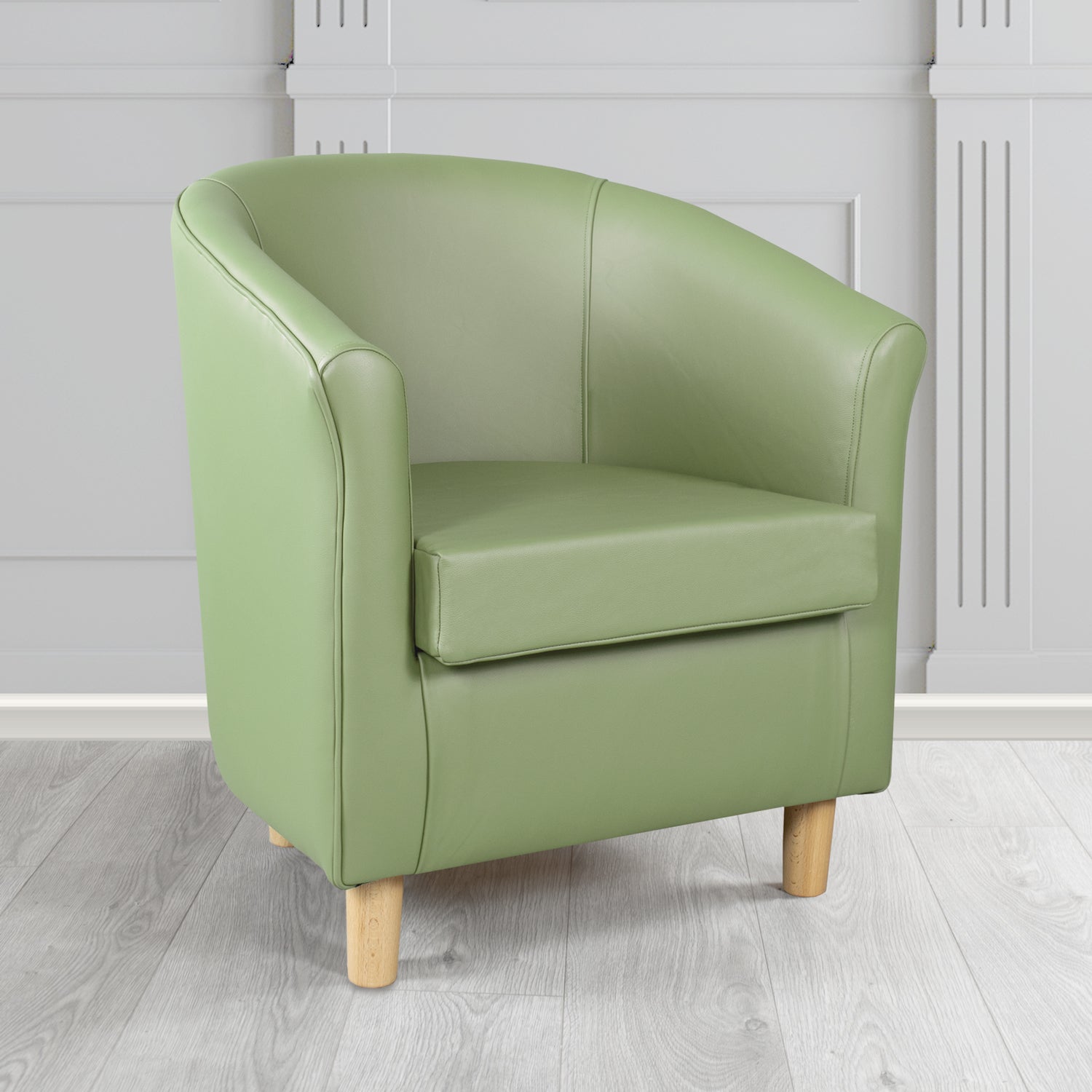 Tuscany Tub Chair in Crest Leather Shelly Crib 5 Genuine Leather