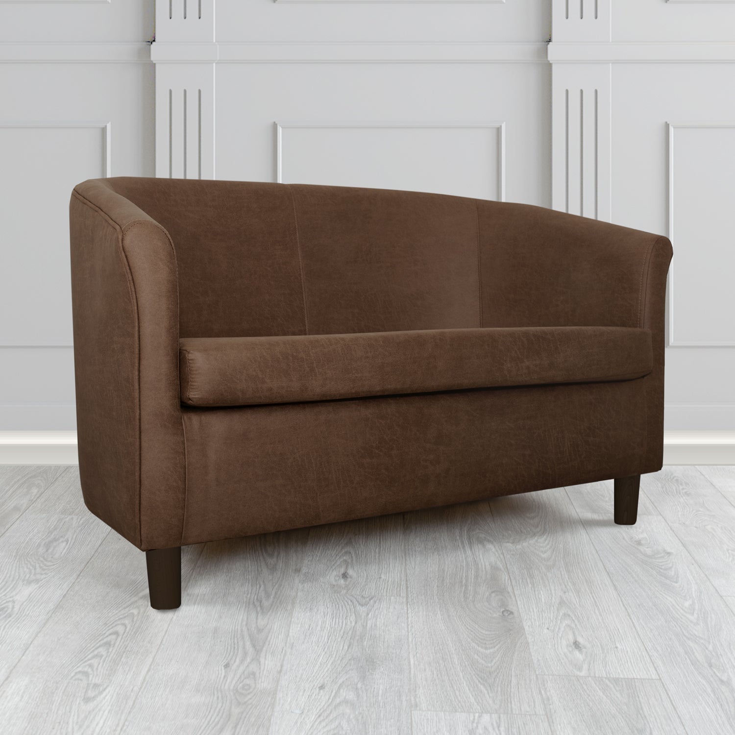 Tuscany 2 Seater Tub Sofa in Tubz Nevada Faux Leather