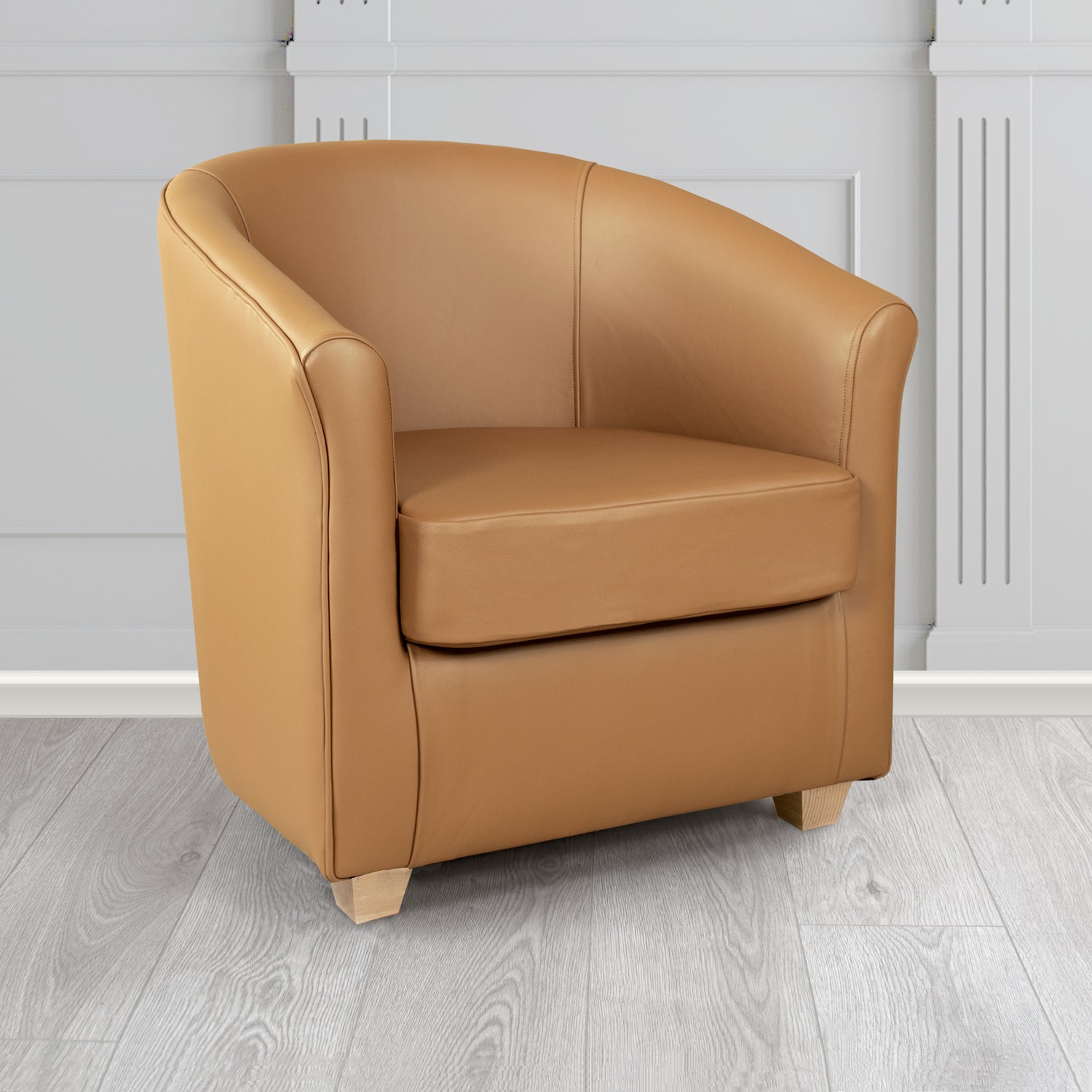 Leather bucket chair sale