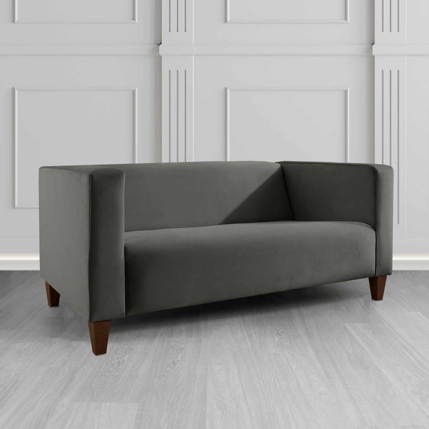 Bonnie 2 Seater Sofa in Monaco Plush Velvet Fabric