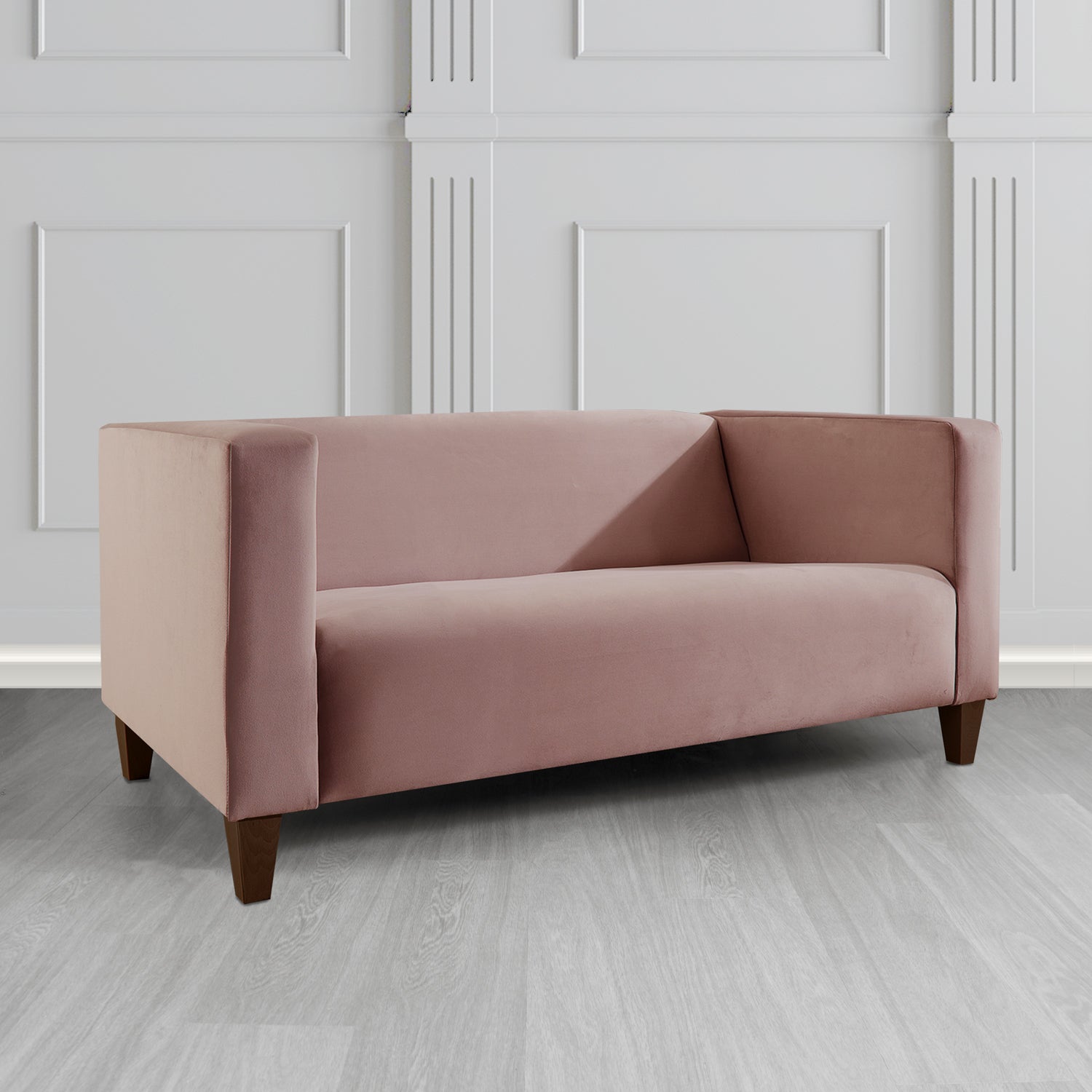 Bonnie 2 Seater Sofa in Monaco Plush Velvet Fabric